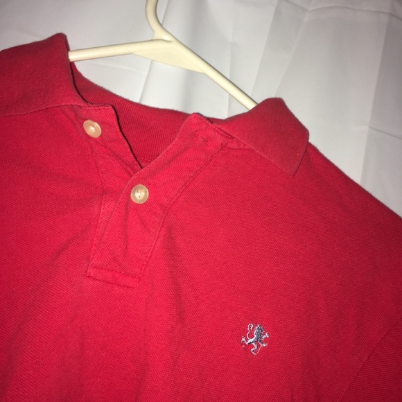 Vintage Red Cropped Polo - Picture 2 of 3